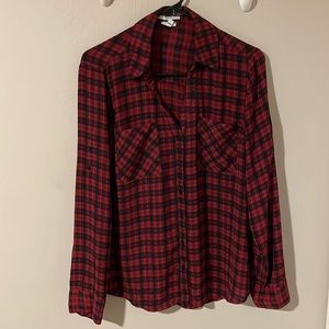 Express Portofino Red Plaid - Slim M
